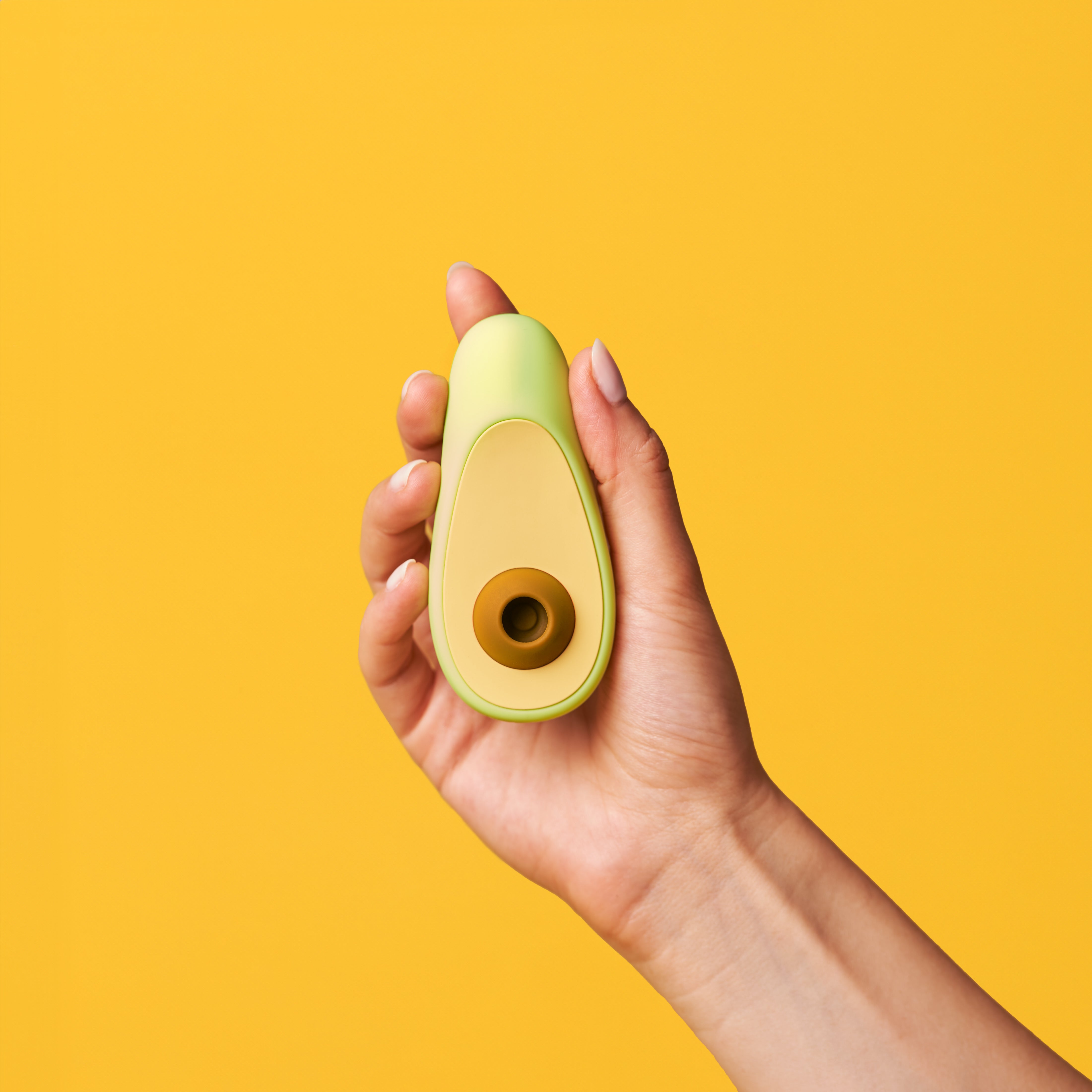Avocado sex toy detail